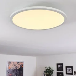 Plafonnier Ailik LED Blanc, 1 lumière, Télécommandes