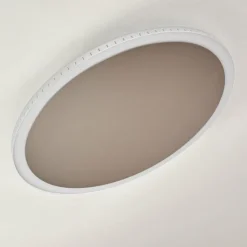 Plafonnier Aitrach LED Argenté, Blanc, 1 lumière