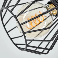 Plafonnier Albreda Noir, 3 lumières