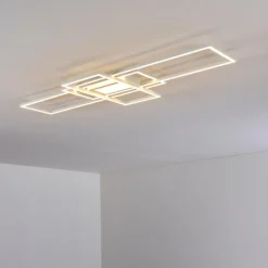 Plafonnier Alsterbro LED Blanc, 1 lumière, Télécommandes