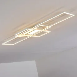 Plafonnier Alsterbro LED Blanc, 1 lumière, Télécommandes