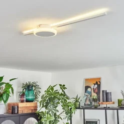 Plafonnier Amdal LED Blanc, 2 lumières
