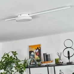 Plafonnier Amdal LED Blanc, 2 lumières