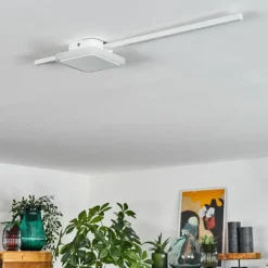 Plafonnier Amdal LED Blanc, 2 lumières