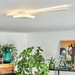 Plafonnier Amdal LED Blanc, 2 lumières