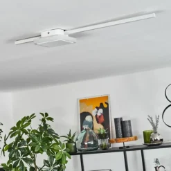 Plafonnier Amdal LED Blanc, 2 lumières