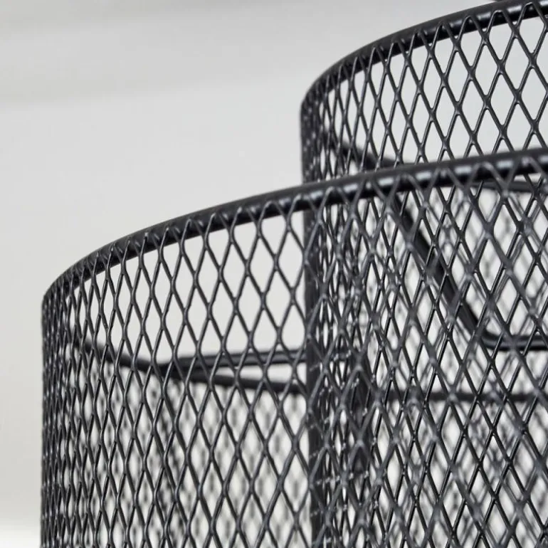 Plafonnier Amsoldingen Noir, 1 lumière