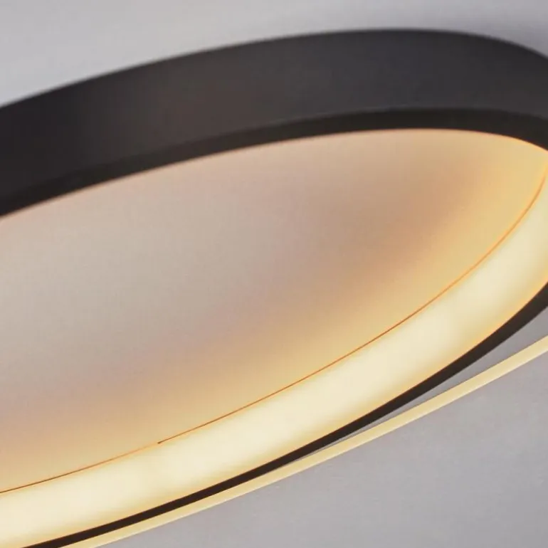 Plafonnier Andelfingen LED Blanc, 1 lumière, Télécommandes