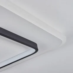 Plafonnier Andelfingen LED Blanc, 1 lumière, Télécommandes