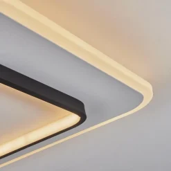 Plafonnier Andelfingen LED Blanc, 1 lumière, Télécommandes