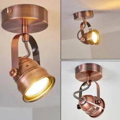 Plafonnier Aniak LED Cuivre, 1 lumière