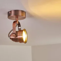 Plafonnier Aniak LED Cuivre, 1 lumière