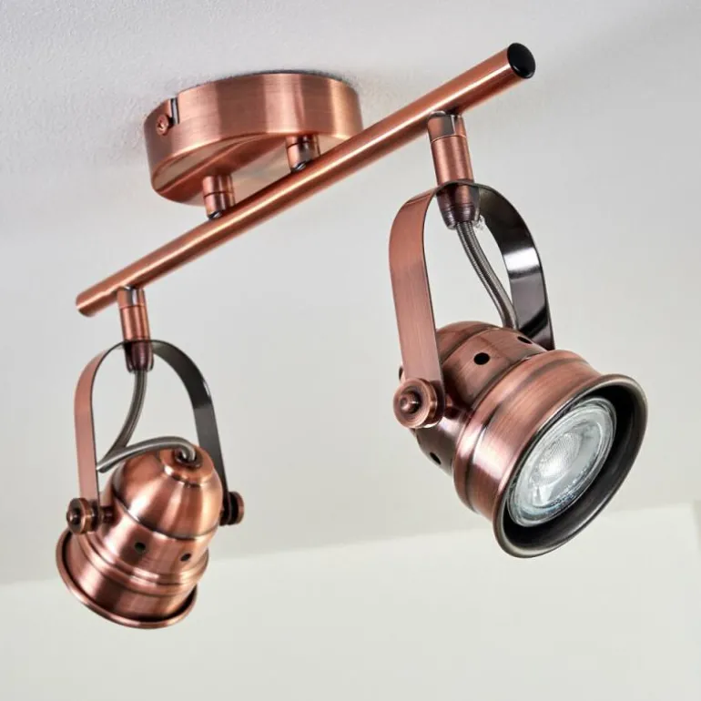 Plafonnier Aniak LED Cuivre, 2 lumières