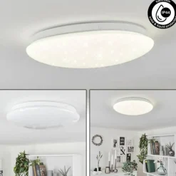 Plafonnier Antigo Blanc, 1 lumière