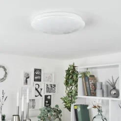 Plafonnier Antigo Blanc, 1 lumière