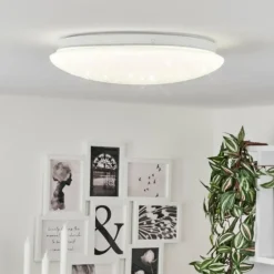 Plafonnier Antigo Blanc, 1 lumière