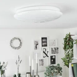 Plafonnier Antigo Blanc, 1 lumière