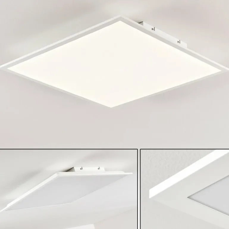 Plafonnier Antria LED Blanc, 1 lumière