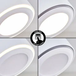 Plafonnier Appleton LED Blanc, 1 lumière