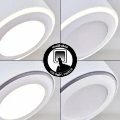 Plafonnier Appleton LED Blanc, 3 lumières