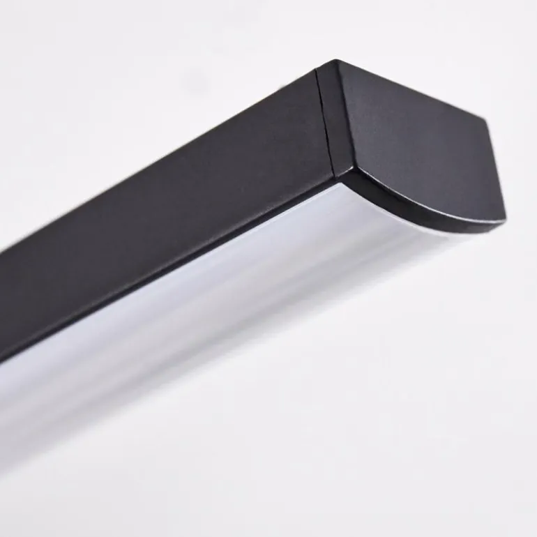 Plafonnier Aringa LED Noir, 1 lumière