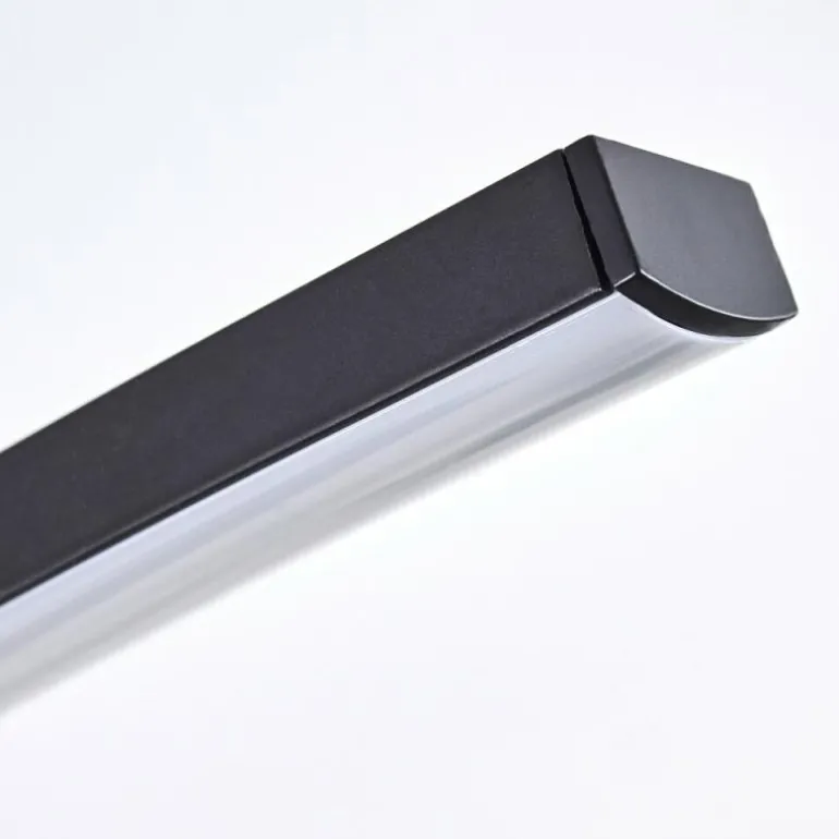 Plafonnier Aringa LED Noir, 1 lumière