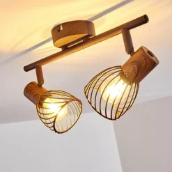 Plafonnier Arjen Rouille, 2 lumières