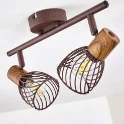 Plafonnier Arjen Rouille, 2 lumières