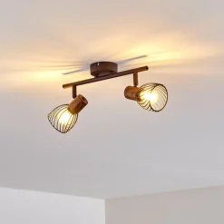 Plafonnier Arjen Rouille, 2 lumières
