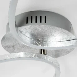 Plafonnier Askim LED Argenté, 1 lumière