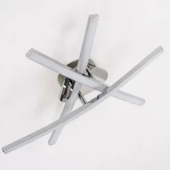 Plafonnier ATOME LED Chrome, 3 lumières