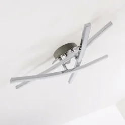 Plafonnier ATOME LED Chrome, 3 lumières