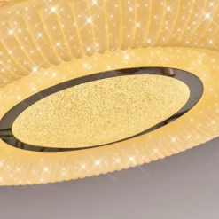 Plafonnier Avoriaz LED Transparent, Blanc, 1 lumière, Télécommandes