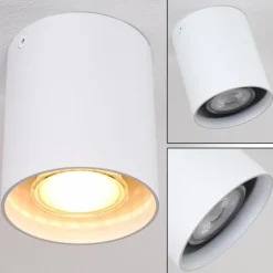 Plafonnier Awuna Blanc, 1 lumière