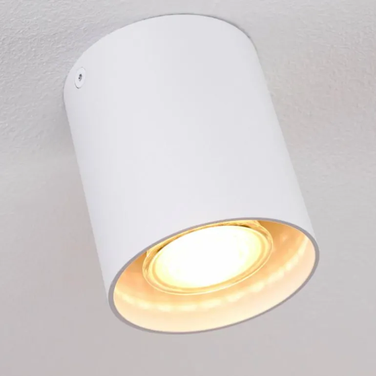 Plafonnier Awuna Blanc, 1 lumière