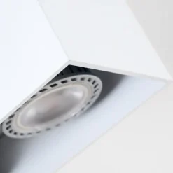 Plafonnier Awuna Blanc, 2 lumières