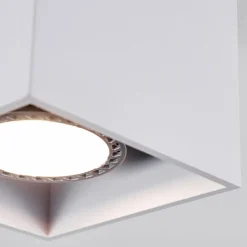 Plafonnier Awuna Blanc, 1 lumière