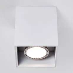 Plafonnier Awuna Blanc, 1 lumière