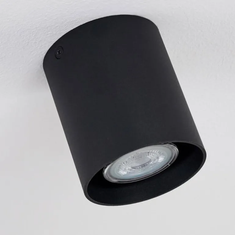 Plafonnier Awuna Noir, 1 lumière