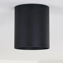 Plafonnier Awuna Noir, 1 lumière