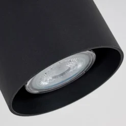 Plafonnier Awuna Noir, 1 lumière