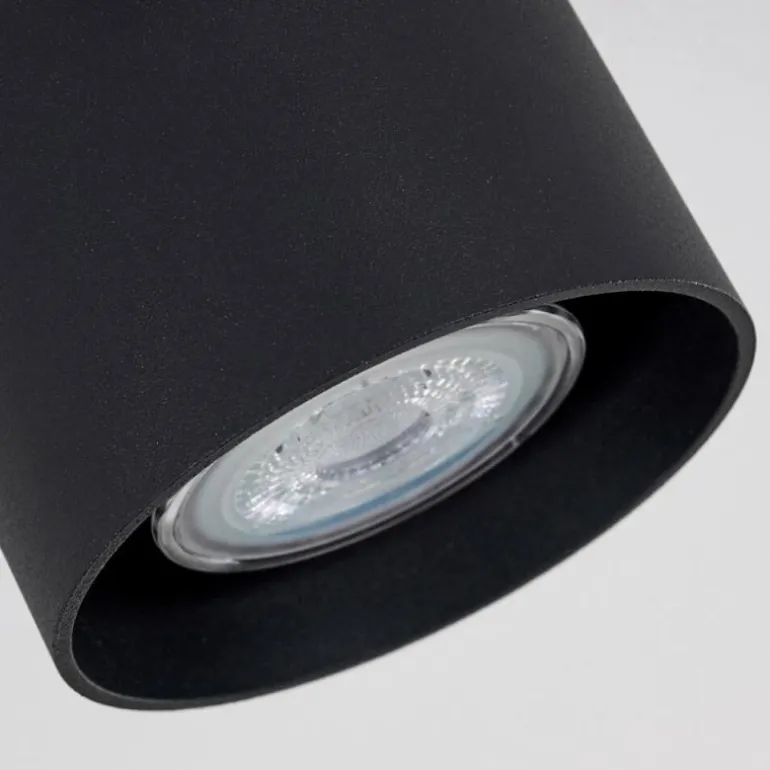 Plafonnier Awuna Noir, 1 lumière