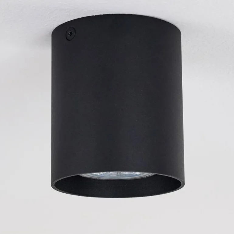 Plafonnier Awuna Noir, 1 lumière