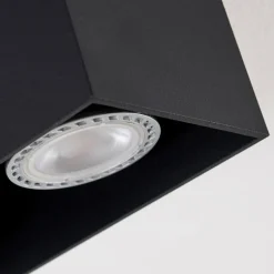 Plafonnier Awuna Noir, 2 lumières