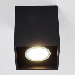 Plafonnier Awuna Noir, 1 lumière