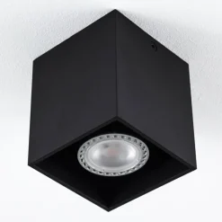 Plafonnier Awuna Noir, 1 lumière