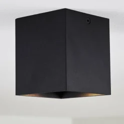 Plafonnier Awuna Noir, 1 lumière