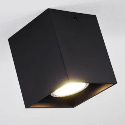 Plafonnier Awuna Noir, 1 lumière