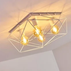 Plafonnier Babol Blanc, 4 lumières