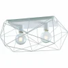 Plafonnier Babol Blanc, 2 lumières